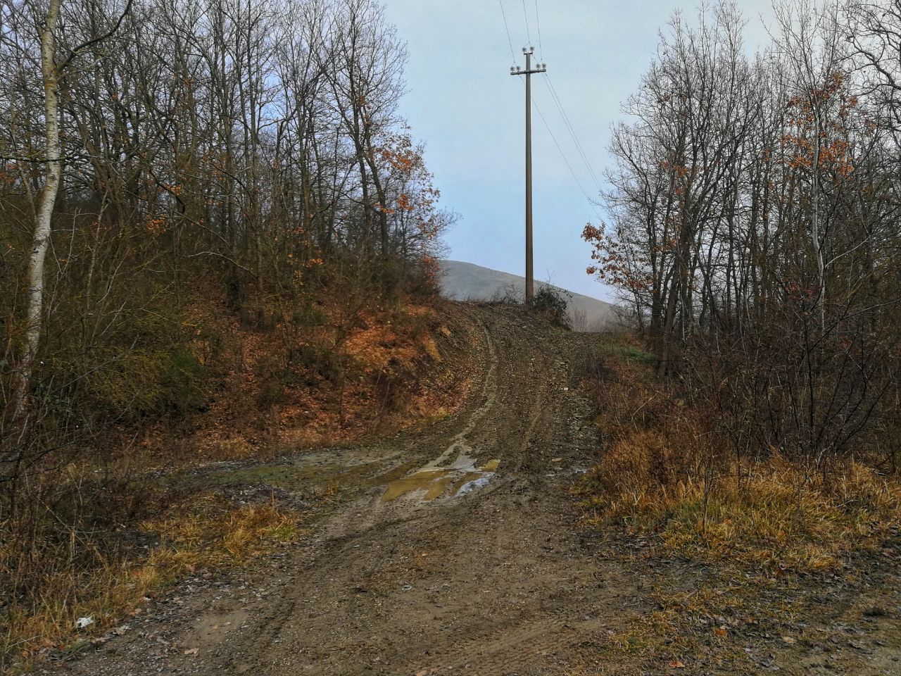 Arrivo su via Val Quaderna